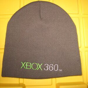 Vintage XBOX 360 Pop Tarts Beanie Stocking Cap Greenish Gray OSFM